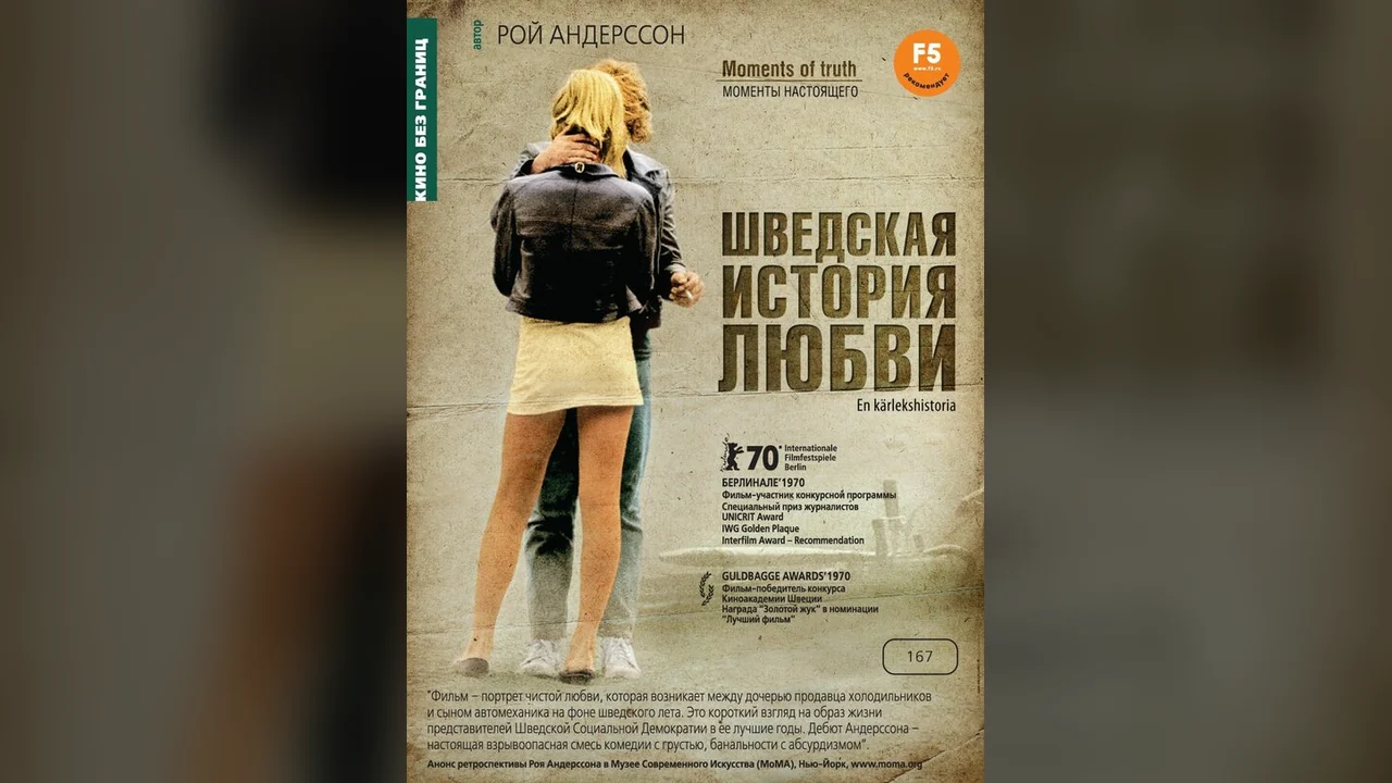 Фильм Шведская история любви (1970)